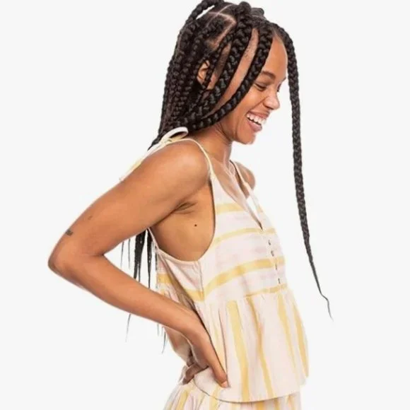 NWOT Roxy Women's Open Eyes Flowy Tank - Picture 2 of 8